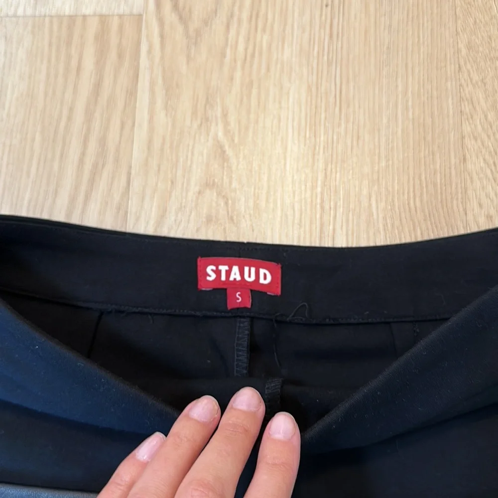 STAUD mini black skirt size S - Picture 2 of 3